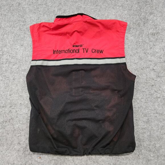VTG X Games Winter ESPN Film Staff CREW Mens L Large? NIKE Y2K Vest Jacket - Picture 15 of 16